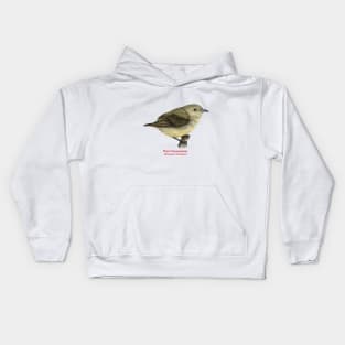 Plain Flowerpecker | Dicaeum minullum Kids Hoodie